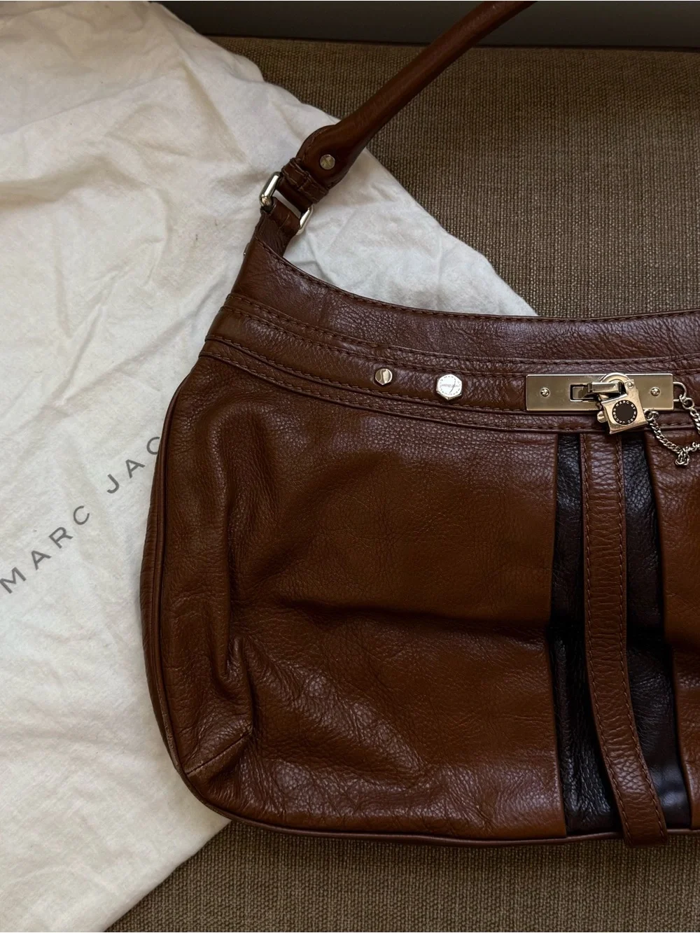 Marc By Marc Jacobs “Bianca” Leather Hobo Bag